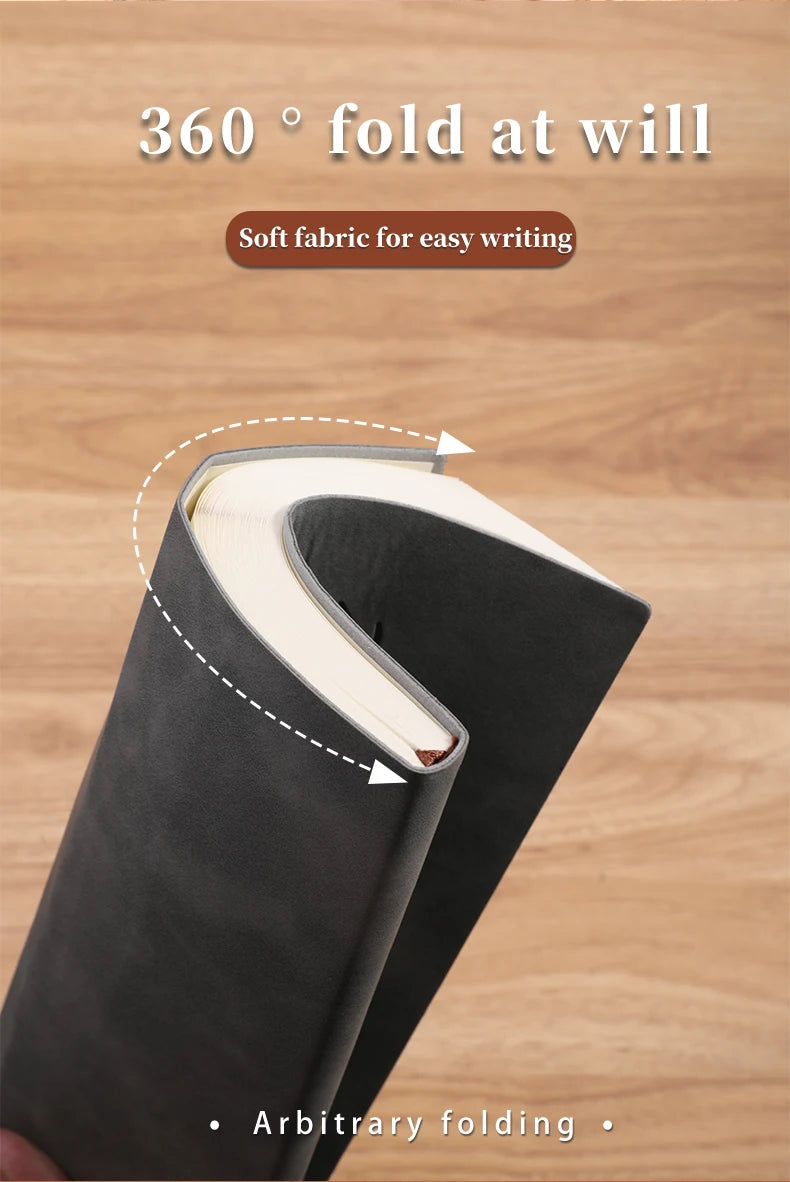 Popular A5 size deer head notebook, business notebook, portable diary, office meeting sketchbook, 180 pages