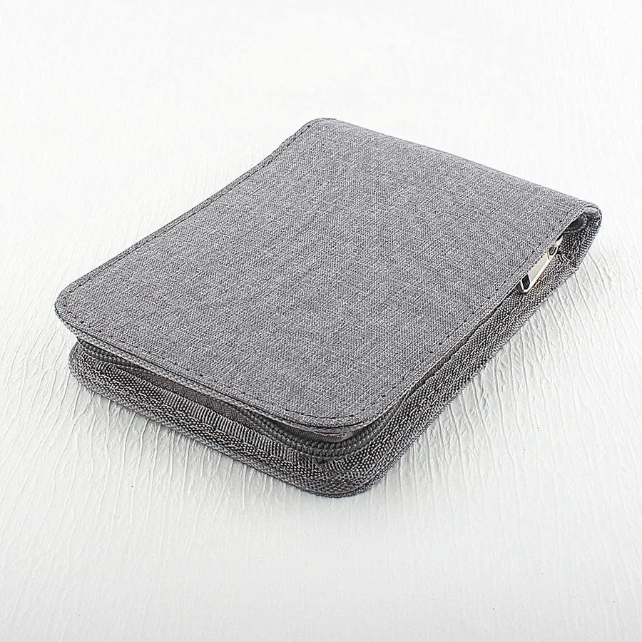 48 /24/10 Slots Zipper Pen Case Jinhao 10 Retractable Press Fountain Pen Pencil Pouch Bag Canvas Case