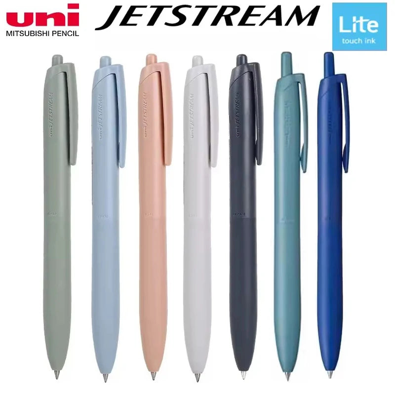 New Uni Jetstream Ballpoint Pen Lite Touch Ink Anti-slip Ultra Smooth Quiet Writing Gel Pens Limited Quality Japanese Stationery