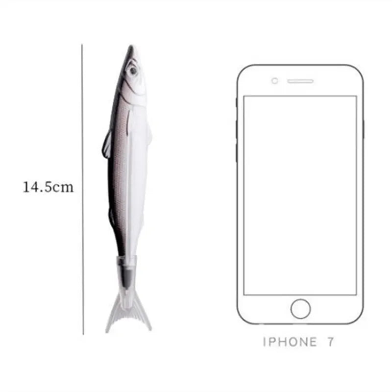 2Pcs Ocean Fish Ballpoint Pen 0.5mm Cute Creative Funny Student Office Stationery School Supplies