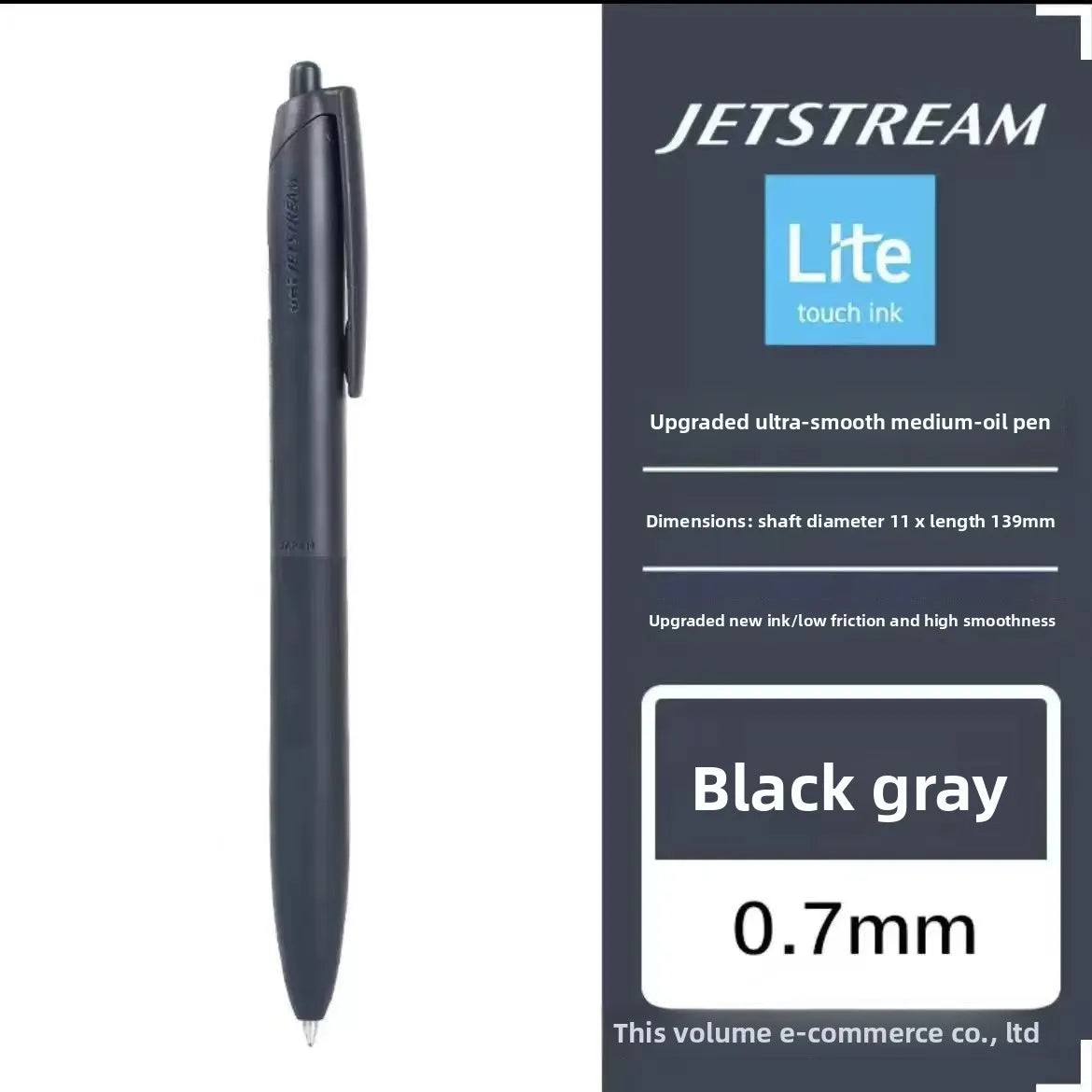 New Uni Jetstream Ballpoint Pen Lite Touch Ink Anti-slip Ultra Smooth Quiet Writing Gel Pens Limited Quality Japanese Stationery