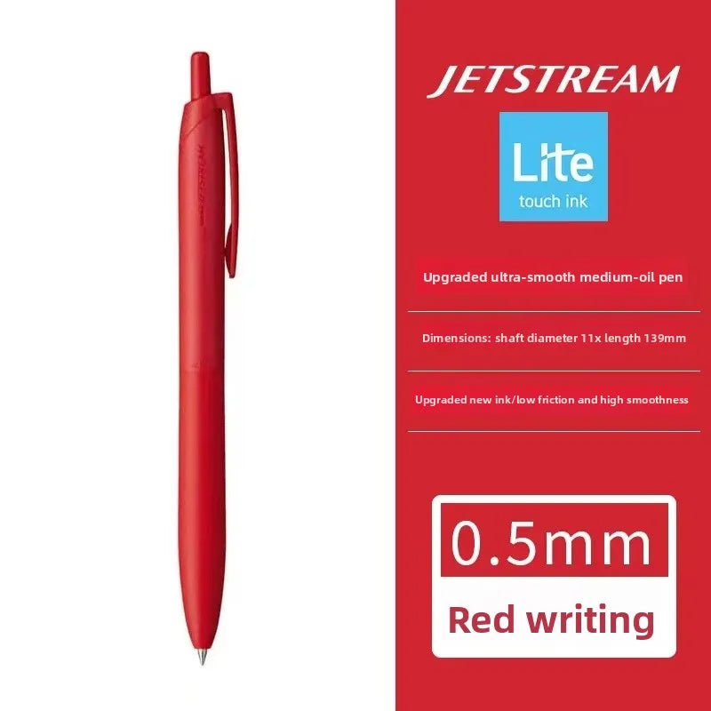 New Uni Jetstream Ballpoint Pen Lite Touch Ink Anti-slip Ultra Smooth Quiet Writing Gel Pens Limited Quality Japanese Stationery