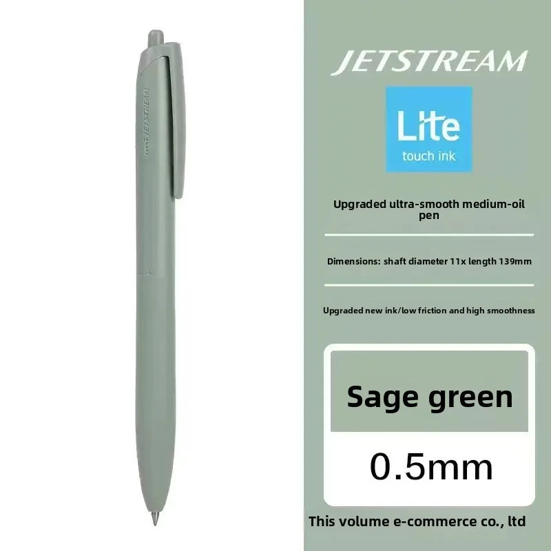 New Uni Jetstream Ballpoint Pen Lite Touch Ink Anti-slip Ultra Smooth Quiet Writing Gel Pens Limited Quality Japanese Stationery