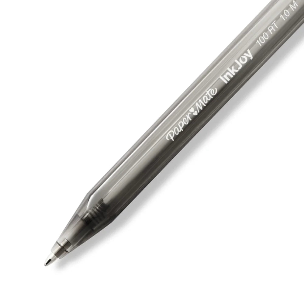 Retractable Ballpoint Pens 16 Count Medium Point Black Ink Ultra Smooth Writing System Classroom Supplies