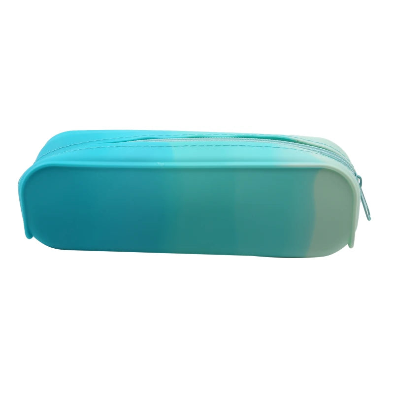 New Kawaii Colorful Silicone Pencil Case Cute Fashion Pencil Bag Stationery Storage Pouch Student School Supplies Student Gift
