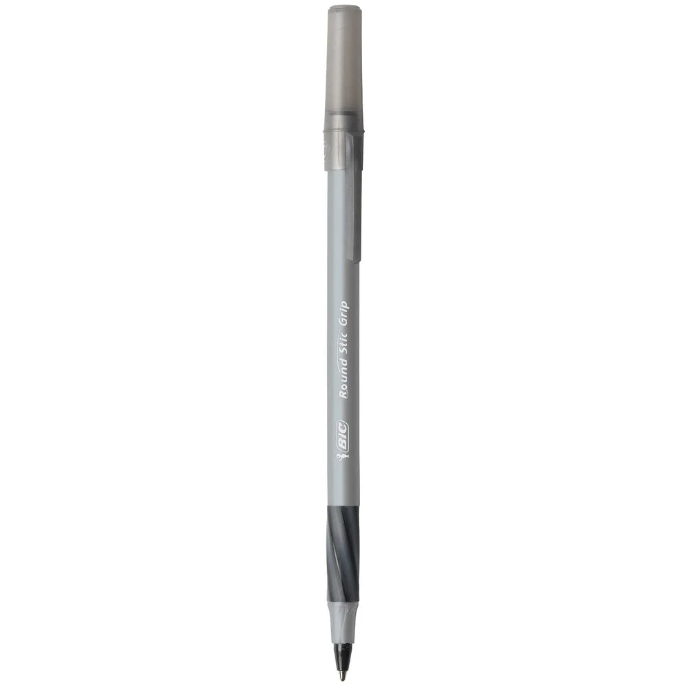 Ballpoint Pens 1.2mm Medium Point Black Ink 24 Count Easy Glide Comfortable Grip Ideal Writing Notes Lists Journaling
