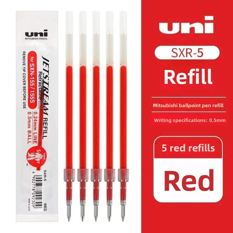 New Uni Jetstream Ballpoint Pen Lite Touch Ink Anti-slip Ultra Smooth Quiet Writing Gel Pens Limited Quality Japanese Stationery