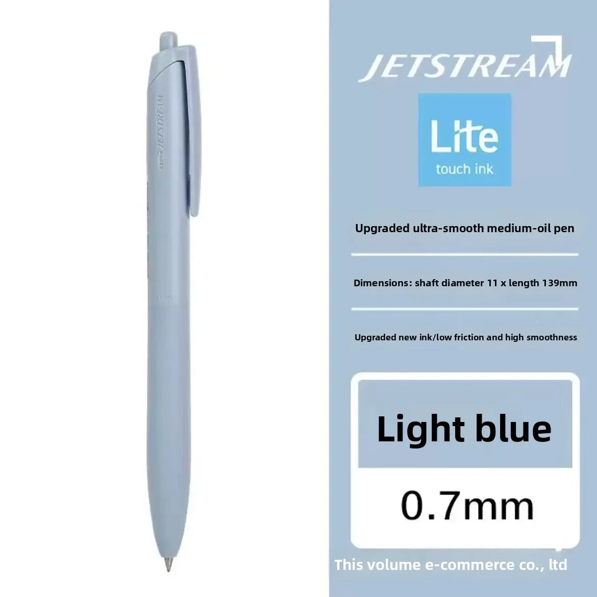 New Uni Jetstream Ballpoint Pen Lite Touch Ink Anti-slip Ultra Smooth Quiet Writing Gel Pens Limited Quality Japanese Stationery