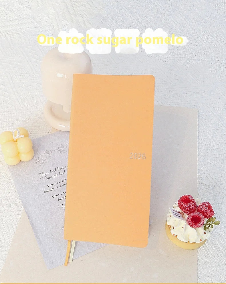 Kinbor 2026 Weekly Planner Pocket Size Notebook Week Plan Notepad Schedule Planning Book Punch Efficiency Manual Daily Writing