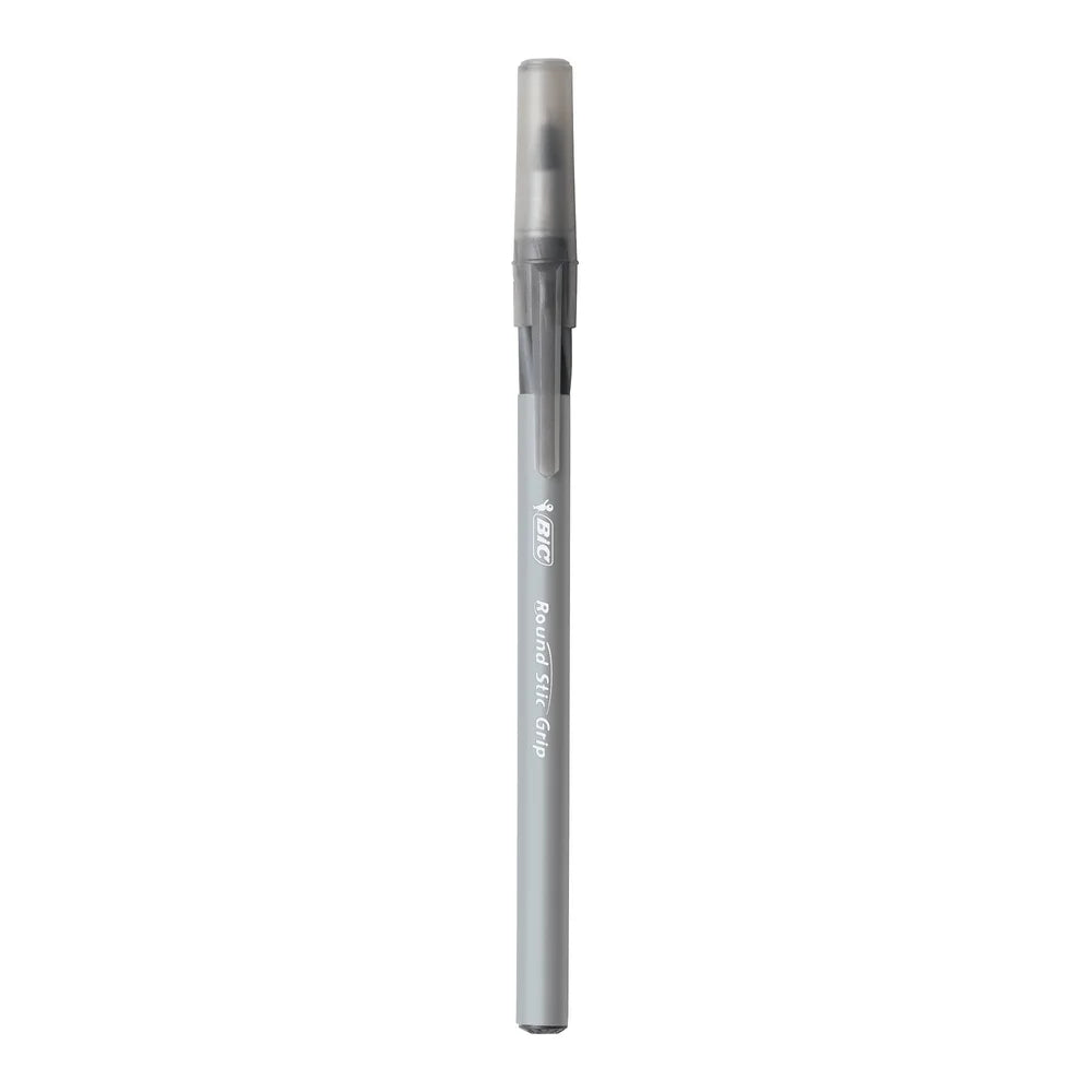 Ballpoint Pens 1.2mm Medium Point Black Ink 24 Count Easy Glide Comfortable Grip Ideal Writing Notes Lists Journaling